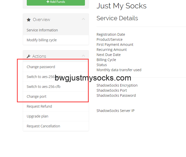 Just My Sokcs详细信息修改